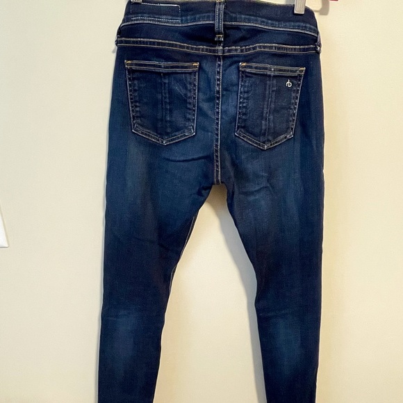 Rag and Bone Skinny Jean- Size 25- Dark Wash - Picture 2 of 4